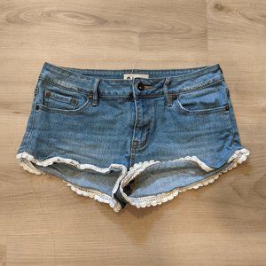 Sexy Roxy denim shorts size 9